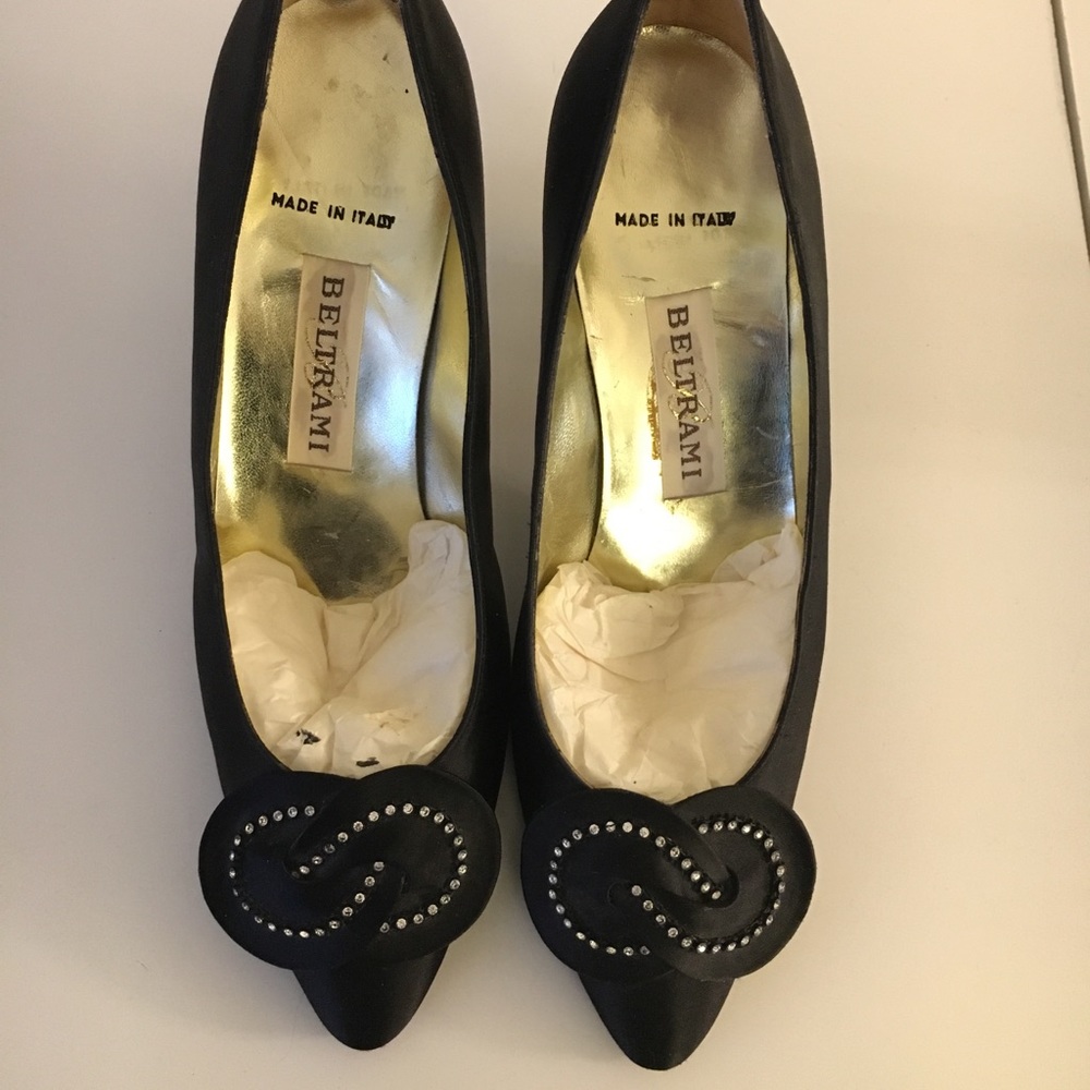 Beltrami black heels